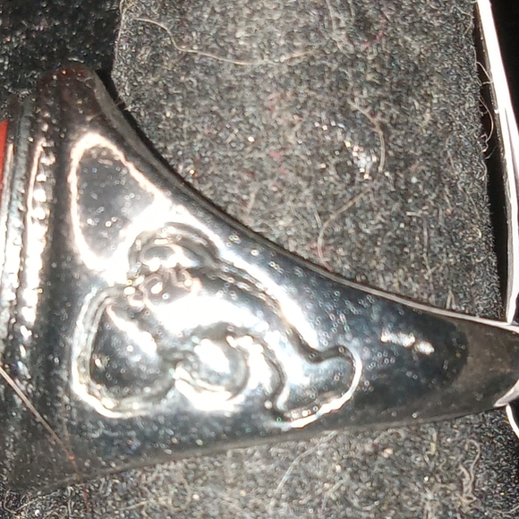 BLOWOUT Ladies Beautiful Wide Band ORANGE Cat's-eye Stone Ring SZ 9.5 - Picture 4 of 5